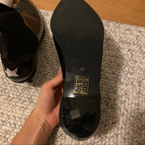 Black Glossy Boots - Picture 5 of 5